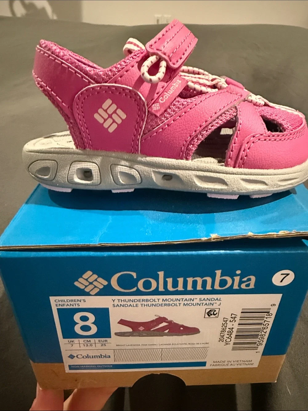 Columbia Kids Pink Outdoor Sandal